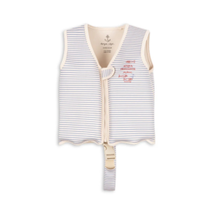 Gilet flottant enfant Konges Slojd Ellis Stripe Blue à rayures bleues
