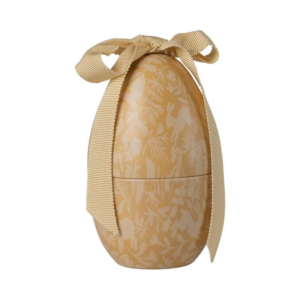 Œuf de Pâques à remplir Maileg Petit jaune crème avec nœud