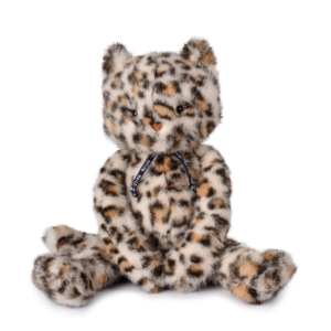 Peluche chat léopard Méloé 56 cm grande peluche douce et artisanale