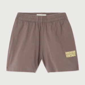 Short enfant Gixy cendre American Vintage coton