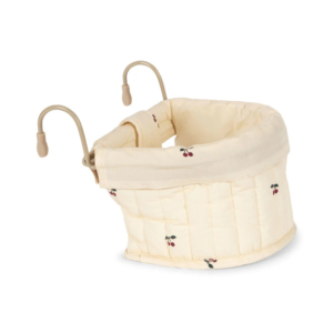 Siège de vélo pour poupée Konges Slojd Cherry