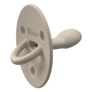 Sucette bébé +6 mois Elhée ChooChoo Extra-Fine Sand en silicone médical