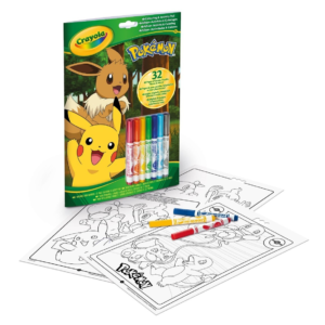 Activités Pokémon Crayola livre jeux coloriage enfant