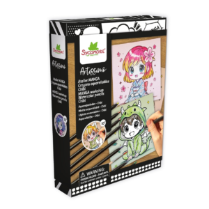 Atelier manga Chibi Sycomore crayons aquarellables créatif