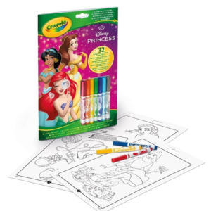 Color Activity Princesses Disney Crayola album coloriage enfant