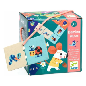 Jeu domino enfants Petites bêtes Djeco 28 pièces carton