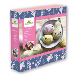 Kit crochet amigurumi fruits Sycomore coffret créatif