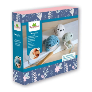 Kit crochet amigurumi mer Sycomore animaux marins créatifs