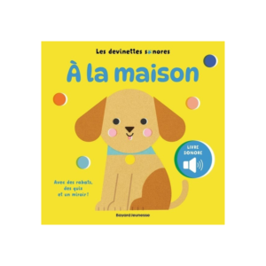 livre Devinette sonore maison bébé Milan livre interactif