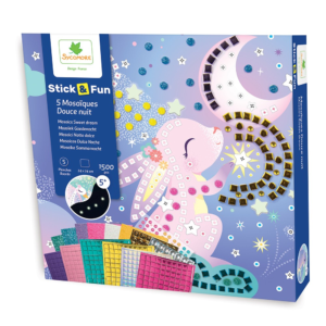 Mosaïques douce nuit Sycomore coffret créatif lumineux