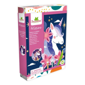 Paillettes licornes étoilées Sycomore coffret créatif enfant