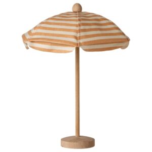 Parasol souris Maileg soft corail miniature plage
