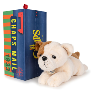 Peluche bulldog américain Bertha B.T. Chaps 20 cm