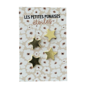 Punaises étoiles dorées Les Petites Dates pour affiches