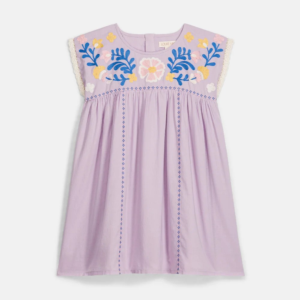 Robe fille brodée Talula – Louise Misha