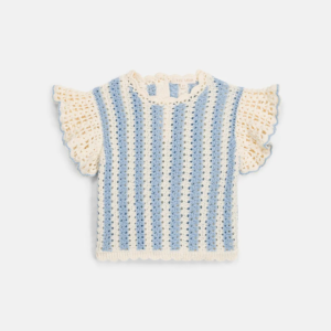 Top en maille fille Lyse Louise Misha crocheté