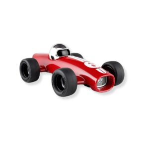 Voiture Playforever Malibu Ross rouge design vintage