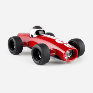 Voiture Playforever Malibu Ross rouge design vintage