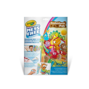 coffret Color Wonder dinosaures Crayola avec feutres sans tache et coloriages préhistoriques