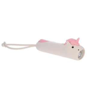 lampe torche licorne silicone enfant rechargeable USB avec lumière douce