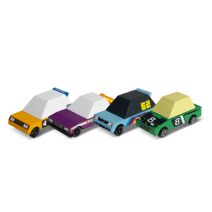 pack voitures en bois enfant Candylab Tokyo Heat