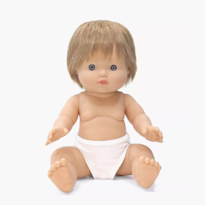 poupon Gordis Minikane Marceau 34 cm avec cheveux blonds et yeux bleu gris