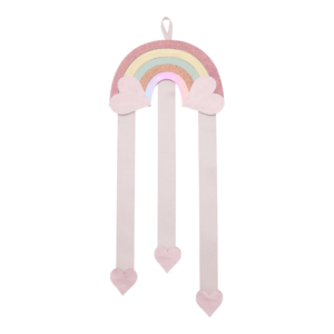 range barrettes arc en ciel Mimi and Lula avec rubans et détails pailletés