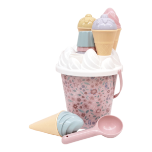 Seau glace enfant Dreamy Mermaid Little Dutch avec accessoires de plage
