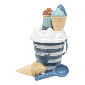 Seau glace sable Ocean World Little Dutch avec accessoires marins