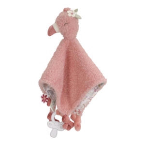 Doudou flamant rose bébé Little Dutch Safari Friends