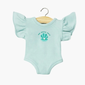 Maillot Ondine bleu Minikane en jersey pour poupée Gordis