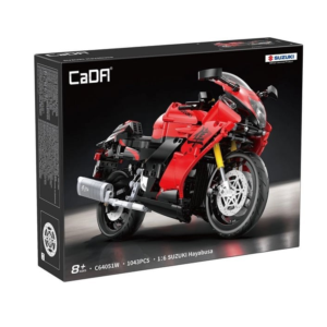 Moto Suzuki Hayabusa à construire CaDA 1043 pièces échelle 1-6