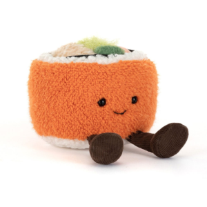 Peluche sushi Jellycat Amuseables Codhi Californian Roll