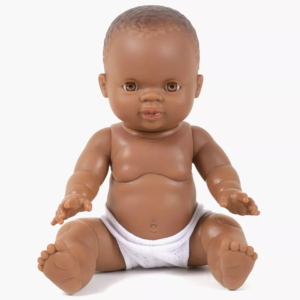 Poupée Zélie Minikane Gordis fille d’Afrique aux yeux miel