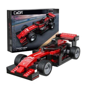 Kit construction Triumph Legend CaDA avec voiture rouge de 123 pièces
