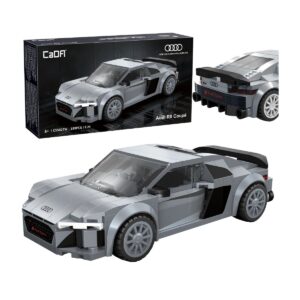 Kit de construction Audi R8 CaDA de 199 pièces sous licence officielle Audi