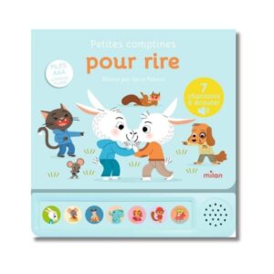 Livre de comptines sonore Petites comptines pour rire