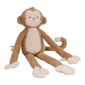 Peluche singe XL Safari Friends Little Dutch toute douce