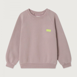Sweat enfant Izubird Prunelle American Vintage en molleton doux