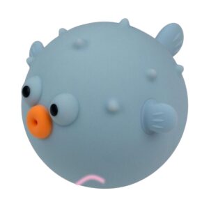 Veilleuse rechargeable Blow Fish Blue Mary's en silicone avec lumière blanc chaud et RGB