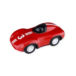 Voiture Speedy rouge Playforever en plastique ABS avec roues souples