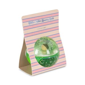 Balle sensorielle à eau Lemon Konges Slojd avec confettis colorés