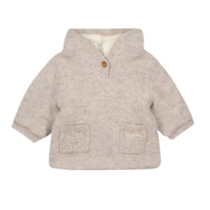 Burnou bébé sherpa Pastille Beige Corgi Bonton