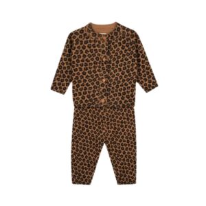 Ensemble bébé léopard Toudou coton cachemire Bonton
