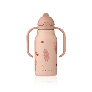 Gourde enfant Kimmie 250 ml Wild Child Rosey Liewood avec paille