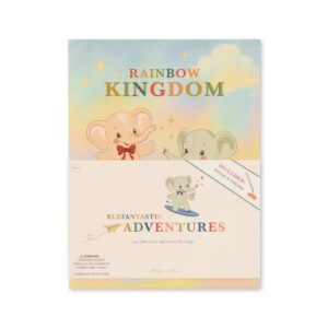 Livre de coloriage à l’eau Rainbow Konges Slojd avec pinceau