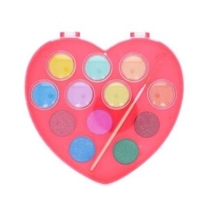 Palette peinture cœurs pour activités créatives enfant