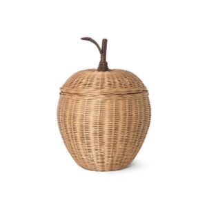 Panier pomme tressé en rotin naturel Ferm Living