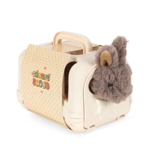 Peluche lapin à soigner Konges Slojd avec petite maison