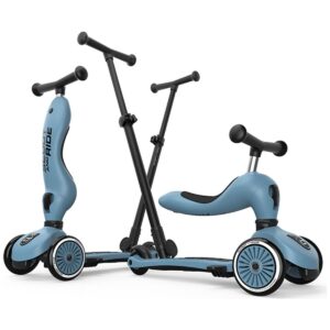 Porteur évolutif Highwaykick 1 Push and Go Steel Scoot & Ride
